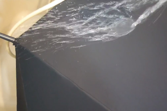 雨傘納米防水測(cè)試(超疏水)