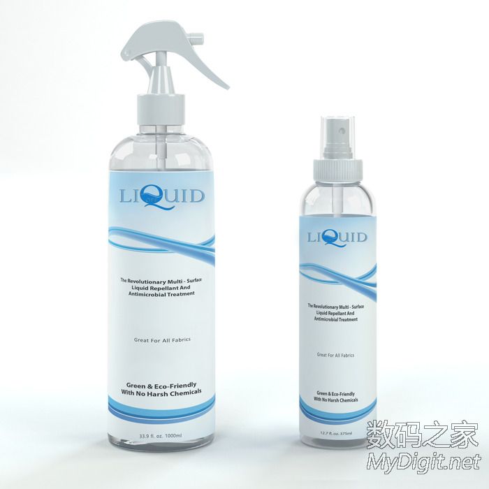 LiquidOff 衣服防臟噴霧劑 即使被扔進地溝油也不會被染色