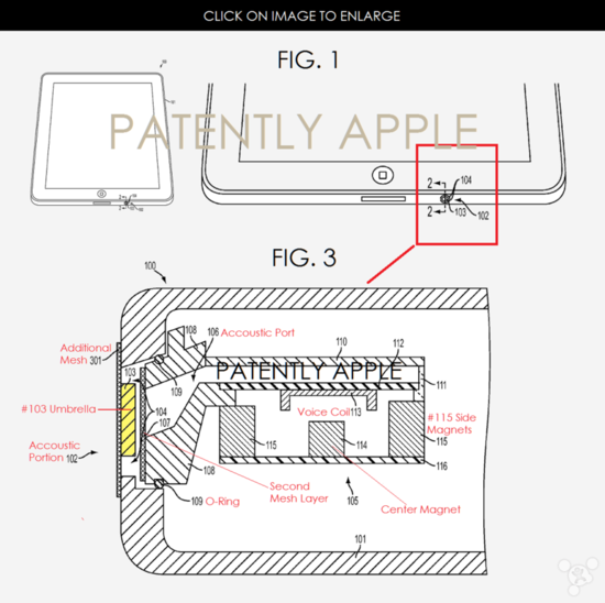 蘋果為將來iPad 申請更高級的防水技術專利